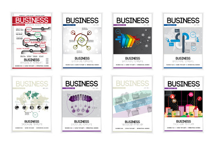 Modern abstract brochure, vectorのイラスト素材