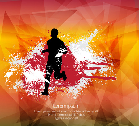 Sport innustrationのイラスト素材