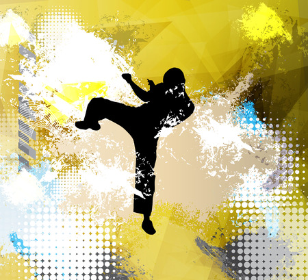 karate activityのイラスト素材