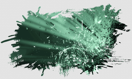 3d abstract technology backgroundの写真素材