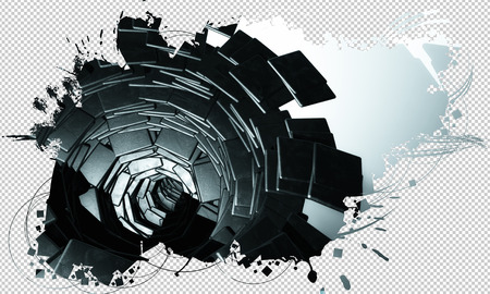 abstract technology backgroundの写真素材