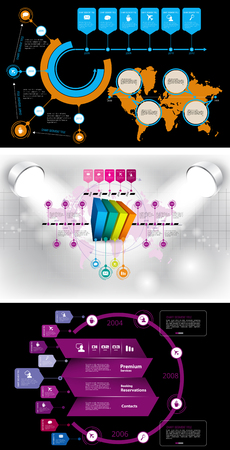 Infographic design illustration.のイラスト素材