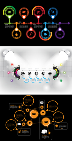 Infographic design illustration.のイラスト素材