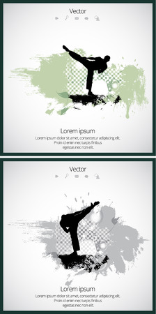 Karate. Sport vectorのイラスト素材