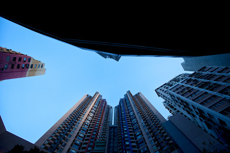 Hong Kong cityscapeの写真素材