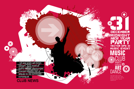 Big music eventのイラスト素材