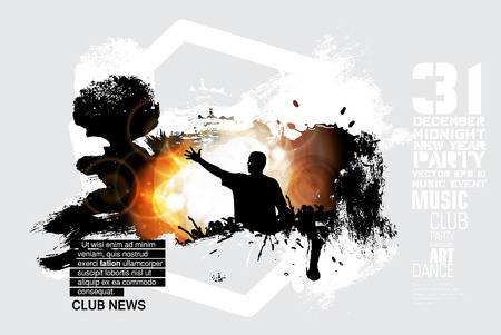 Big music eventのイラスト素材