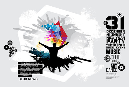 Big music eventのイラスト素材