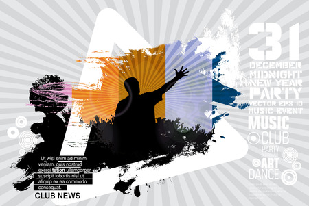 Big music eventのイラスト素材