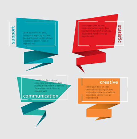 Design colorful presentation templates. Vector background.のイラスト素材