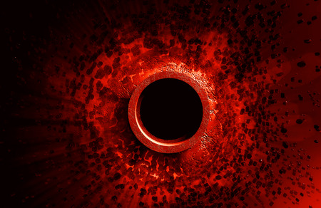 3D rendering of abstract technology concept
