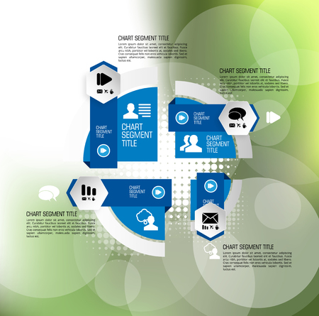 Design colorful presentation templates. Vector background.のイラスト素材