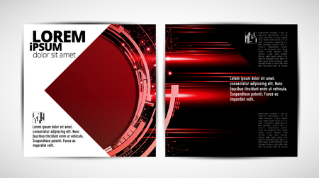 Graphics brochures design templates, vectorのイラスト素材