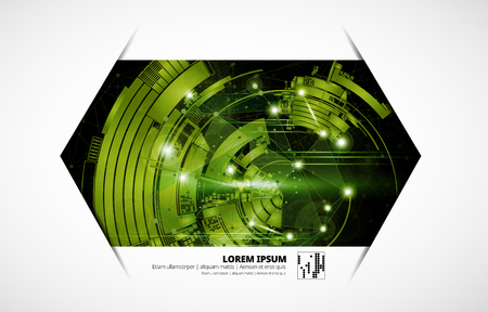 Abstract technology vector backgroundのイラスト素材