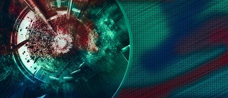 Abstract technology digital hi tech