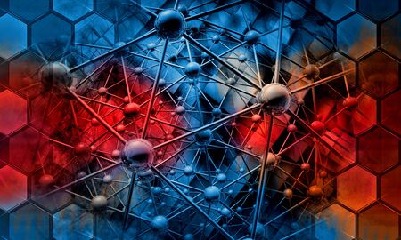 Abstract technology digital hi techの写真素材