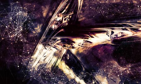 Abstract technology digital hi tech