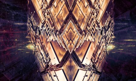 Abstract technology digital hi techの写真素材