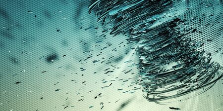 3D rendering of abstract technology concept backgroundの写真素材