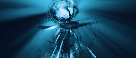 Technology concept background ready for presentationの写真素材