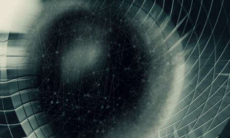 3D rendering of abstract technology concept
