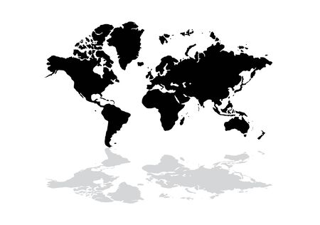 World map vector illustrationのイラスト素材