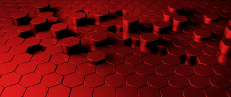 3D rendering of abstract digital technology backgroundの写真素材