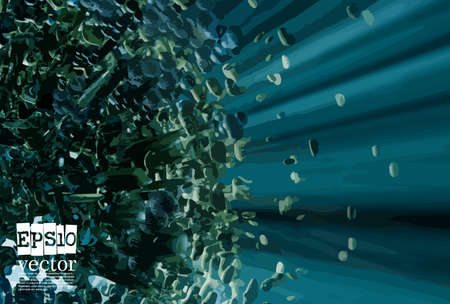 Abstract technology concept background, vector illustration