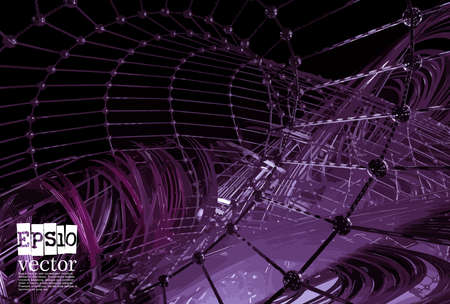 Technology concept background ready for presentation, vectorのイラスト素材