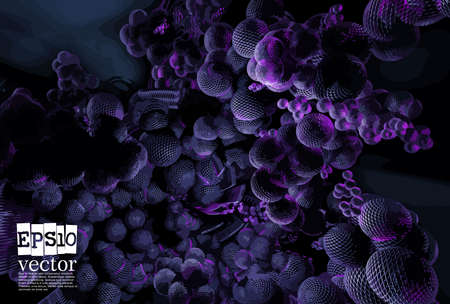 Technology concept background ready for presentation, vector