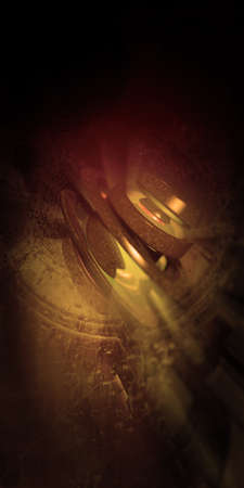 3d illustartion of innovation technology background ready for website banner, poster or roll up