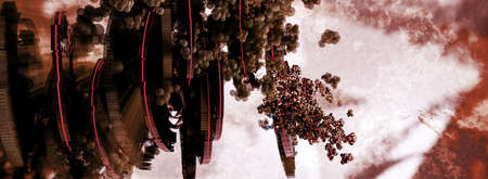 3D rendering of abstract technology concept