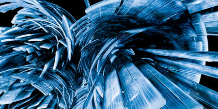 3D rendering of abstract technology concept