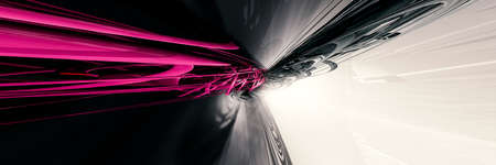 Big data connection complex. Data visual concept. Graphic abstract background. 3d illustartion
