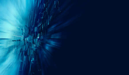 Abstract technology concept background, 3D illustrationの写真素材