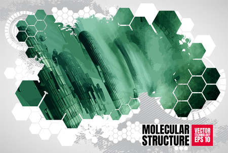 Abstract technology concept background ready for presentation, vectorのイラスト素材