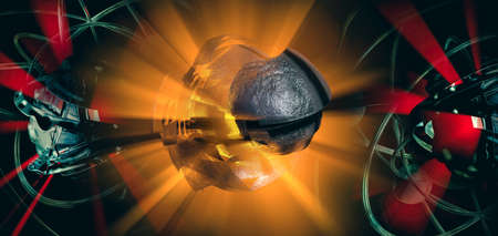 Futuristic technology style. Technology background for banner or poster.