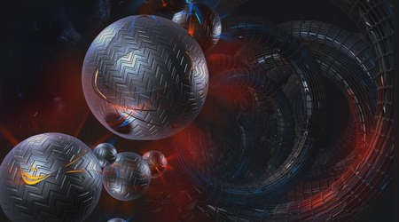 Futuristic technology style. Technology background for banner or poster.