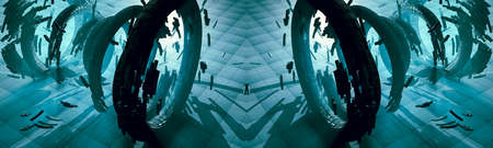 Futuristic technology style. Technology background for banner or poster.