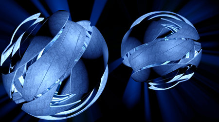 3d illustartion futuristic technology style. Technology background for banner or poster.の写真素材