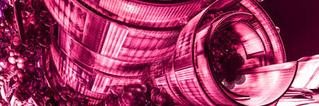 3d illustartion of abstract technology communication concept. Graphic abstract background