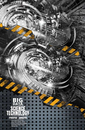 Abstract technology concept, innovation technology background, vectorの写真素材