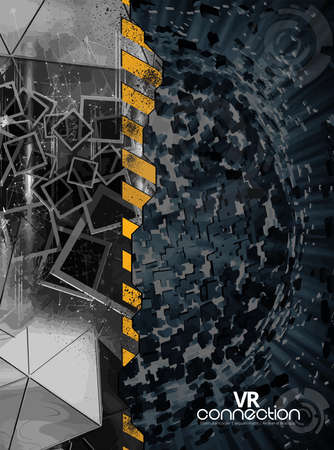 Futuristic technology style. Elegant background for business tech presentationsの写真素材