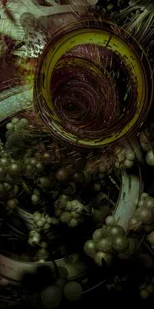 Abstract technical background, Hi-tech communication conceptの写真素材