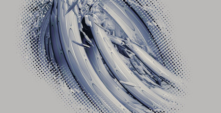 Abstract technical background, Hi-tech communication conceptの写真素材