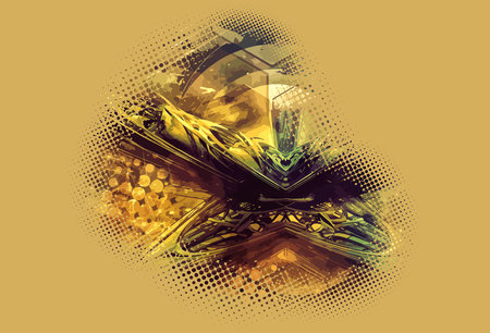 Futuristic technology style. Elegant background for business tech presentations, vectorのイラスト素材