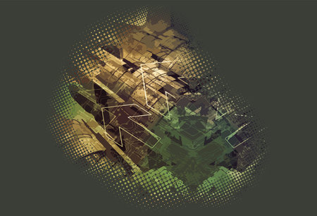 Futuristic technology style. Elegant background for business tech presentations, vectorのイラスト素材