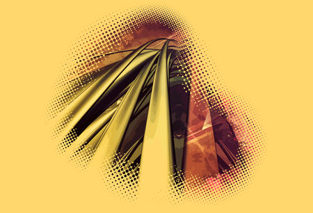 Futuristic technology style. Elegant background for business tech presentations, vectorのイラスト素材