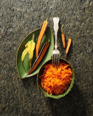 Carrot salad.の写真素材