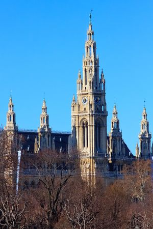 Vienna City Hallの写真素材